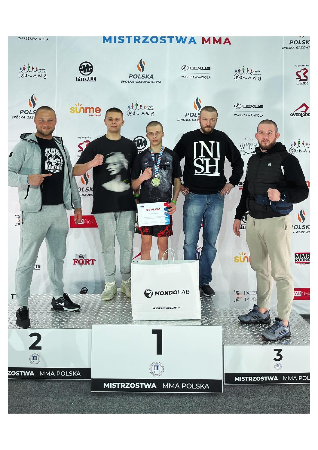 Uczeń naszej szkoły został Mistrzem Polski w MMA