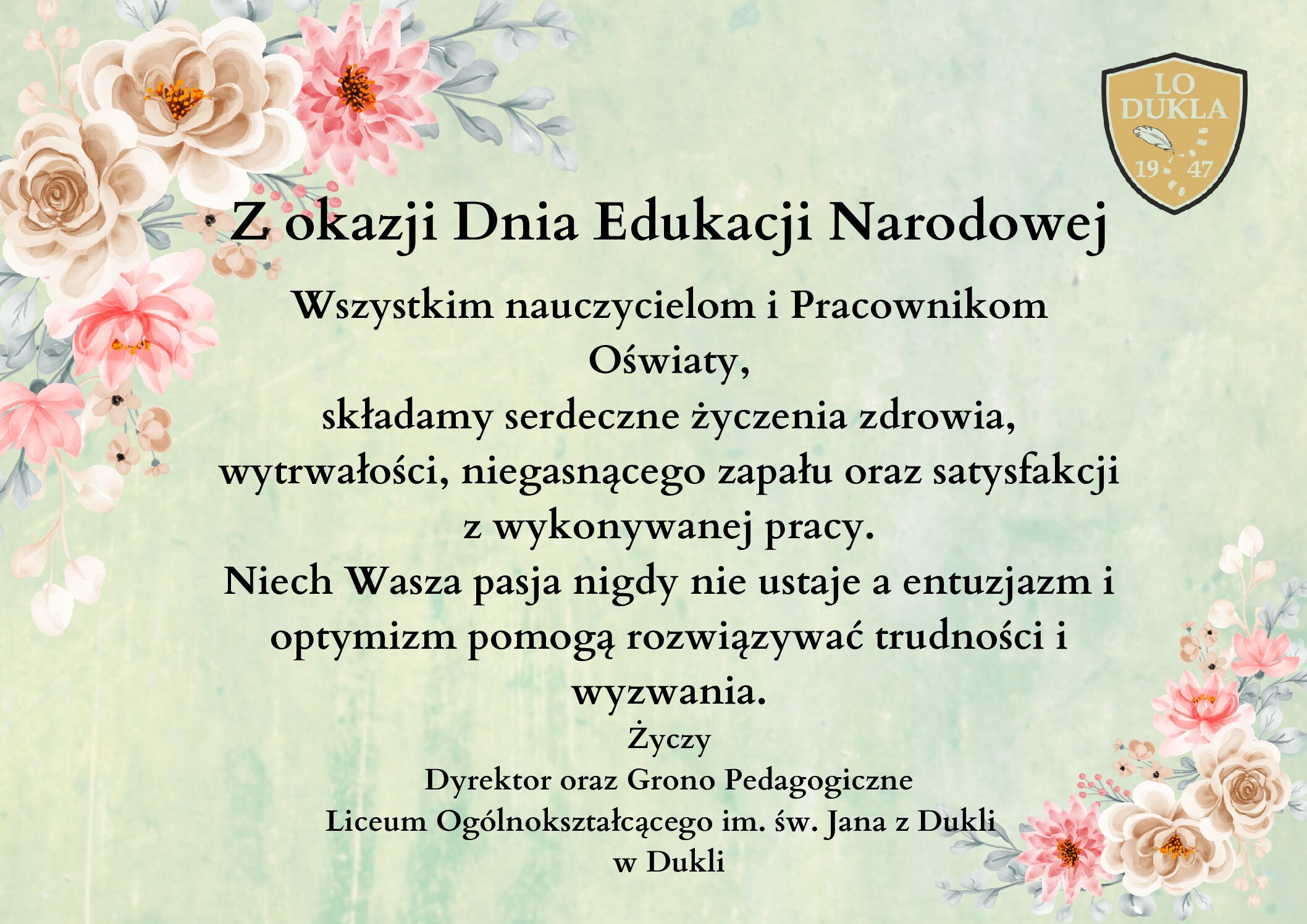 Dzień Edukacji Narodowej